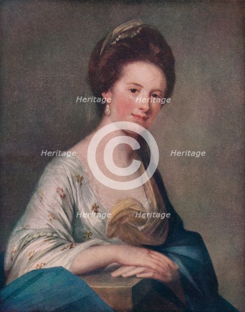 'The Countess of Erroll', c1750, (1920). Creator: Francis Cotes.