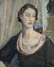 The Countess of Strathcona, 1930s. Creator: Ethel Walker