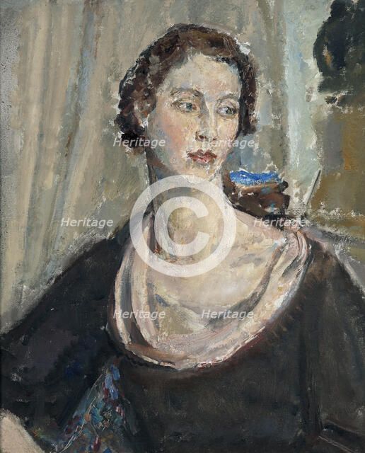 The Countess of Strathcona, 1930s. Creator: Ethel Walker.