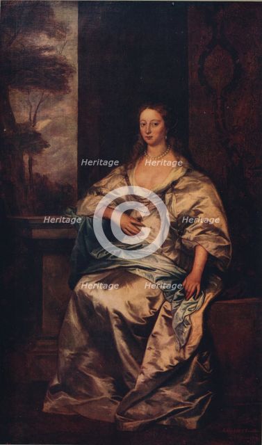 'The Countess of Southampton', 1640-1641, (c1915). Artist: Anthony van Dyck.