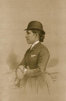 The Countess of Yarborough 1879. Creator: Vincent Brooks Day & Son