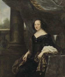 The Countess Beata de la Gardie, 1666. Creator: David Klocker Ehrenstrahl