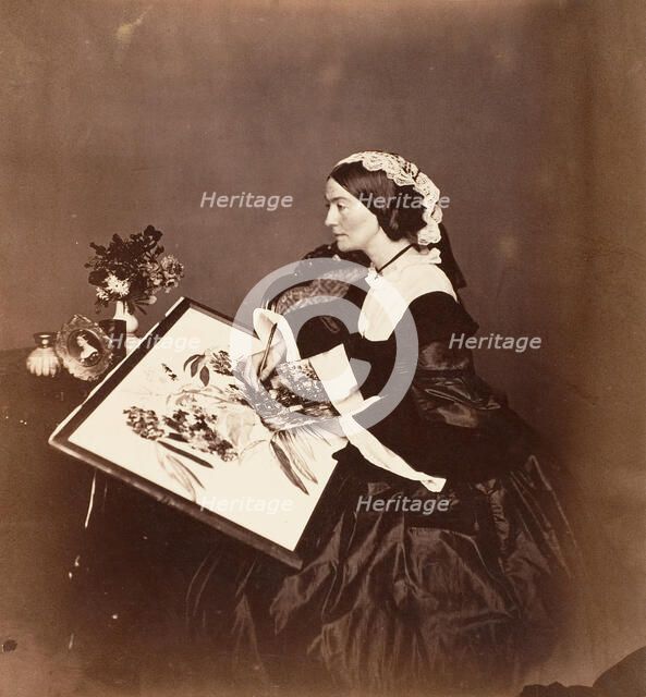 The Countess Canning, Calcutta, 1861. Creator: Josiah Rowe.