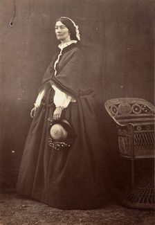 [The Countess Canning, Simla], 1861. Creator: Jean Baptiste Oscar Mallitte