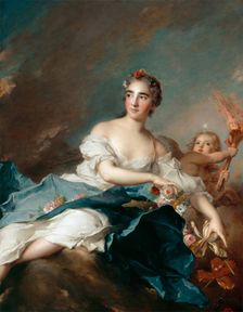 The Countess de Brac as Aurora, 1741. Creator: Jean-Marc Nattier