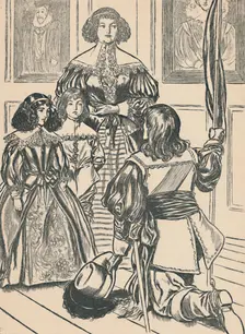 The Countess Receives The Banners c1907