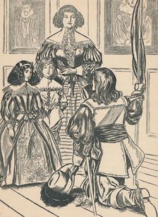 The Countess Receives The Banners c1907