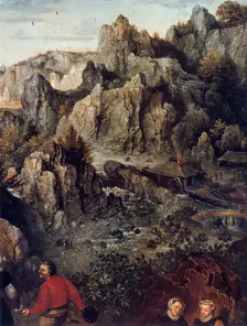 The Country Feast detail, 1576. Artist: Lucas van Valckenborch