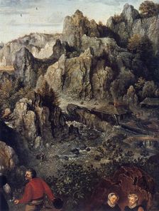 The Country Feast detail, 1576. Artist: Lucas van Valckenborch