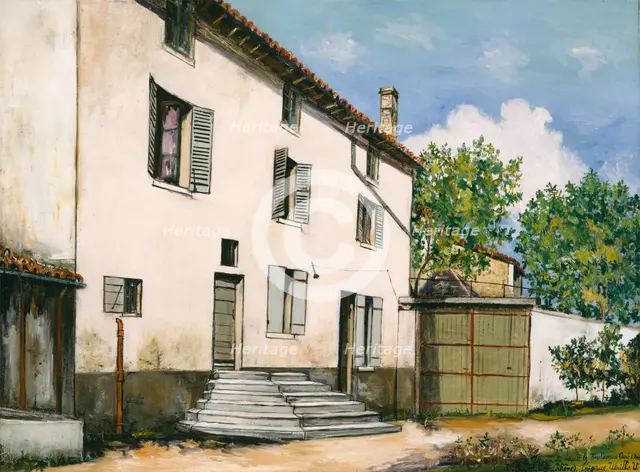The Country House, 1927. Creator: Maurice Utrillo.
