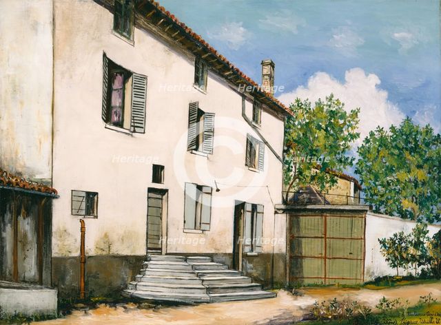 The Country House, 1927. Creator: Maurice Utrillo.