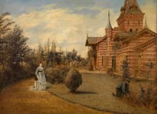 The Country House of Gustave Coûteaux, 1871. Creator: Henri Jean Augustin de Braekeleer