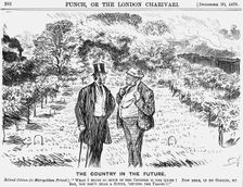 The Country in the Future 1876. Creator: Charles Samuel Keene