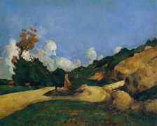 The Country Road, c1871. Creator: Paul Cezanne