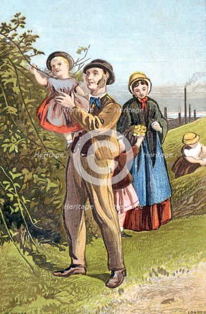 'The Country Walk', c1880. Artist: Unknown