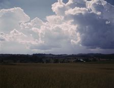 The countryside near the TVA site of the Douglas Dam, Tenn., 1942. Creator: Alfred T Palmer