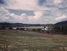 The countryside near the Tennessee Valley Authority dam site, Douglas Dam vicinity, Tenn., 1942. Creator: Alfred T Palmer