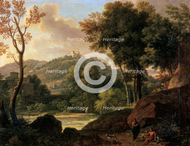 'The Countryside around Florence', Italy, late 18th/early 19th century. Artist: Francois-Xavier Fabre