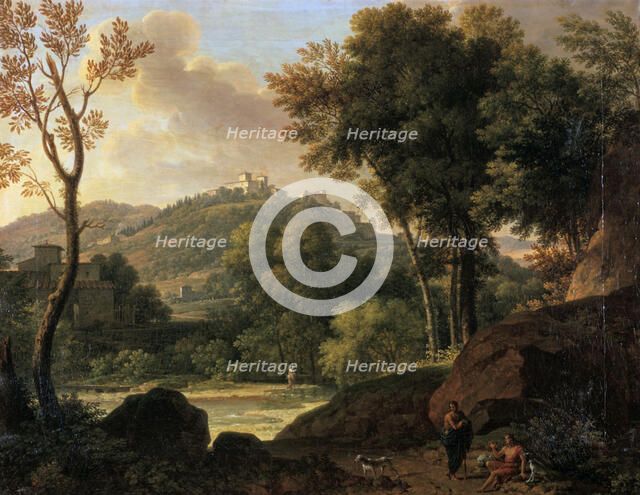 'The Countryside around Florence', Italy, late 18th/early 19th century. Artist: Francois-Xavier Fabre