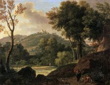 The Countryside around Florence Italy, late 18th/early 19th century. Artist: Francois-Xavier Fabre
