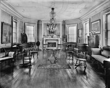 The Council chamber, Washington's headquarters i.e. Morris-Jumel mansion, N.Y., c1905-1915. Creator: Unknown