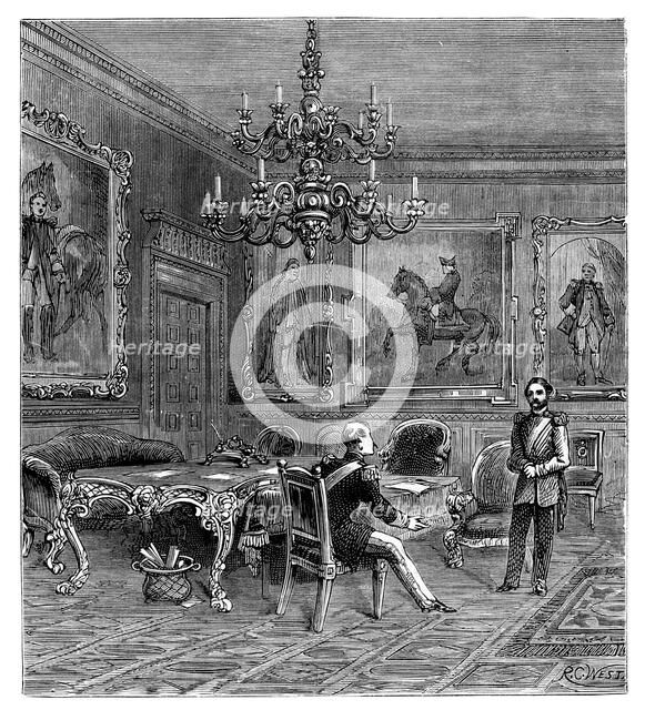 The Council Chamber, St James's Palace, 1900. Creator: Unknown.
