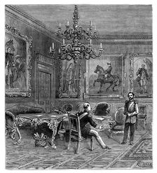 The Council Chamber, St James's Palace, 1900. Creator: Unknown