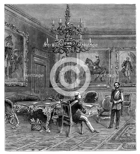 The Council Chamber, St James's Palace, 1900. Creator: Unknown.