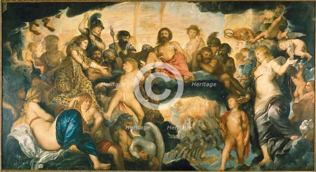The Council of Gods. Creator: Rubens, Pieter Paul (1577-1640).