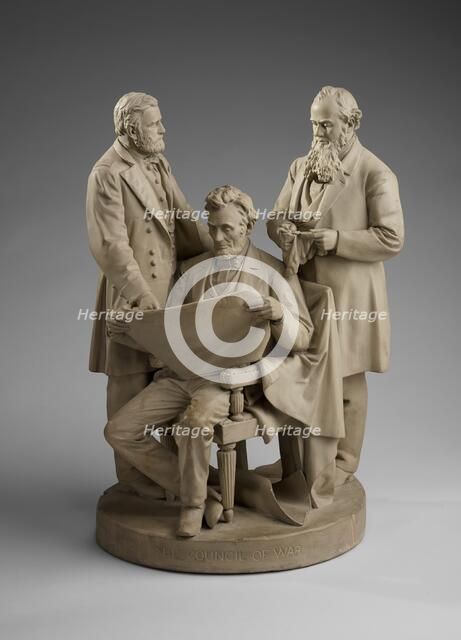 The Council of War, about 1873. Creator: John Rogers.