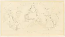 The Council of the Gods, n.d. Creator: John Flaxman