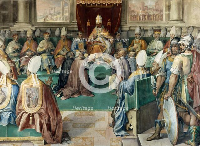 The Council of Vienne, ca 1585-1590 . Creator: Nebbia, Cesare (1536-1614).