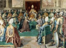 The Council of Vienne, ca 1585-1590 . Creator: Nebbia, Cesare (1536-1614)