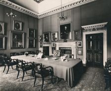 The Council Room, Burlington House, 1935. Creator: William Henry Grove and Son