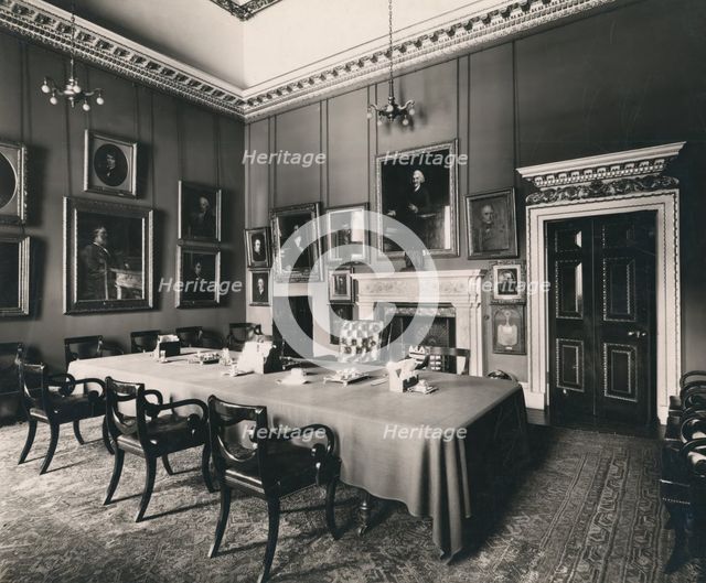 The Council Room, Burlington House, 1935. Creator: William Henry Grove and Son.