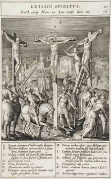 The Coup de Lance, 1593. Creator: Jan Wierix