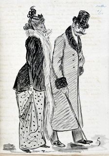 The Couple c1870-1893. Artist: Guy de Maupassant