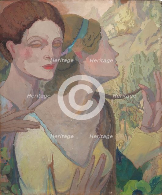 The Couple. Creator: Georges de Feure.