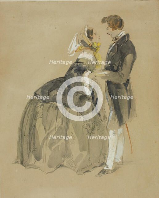 The Couple, n.d. Creator: Edouard de Beaumont.