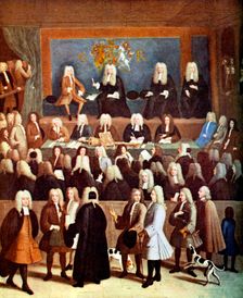 The Court of Chancery in the Reign of George I, 18th century (c1905)
