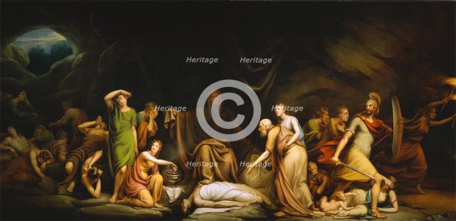 The Court of Death, 1820. Creator: Rembrandt Peale.