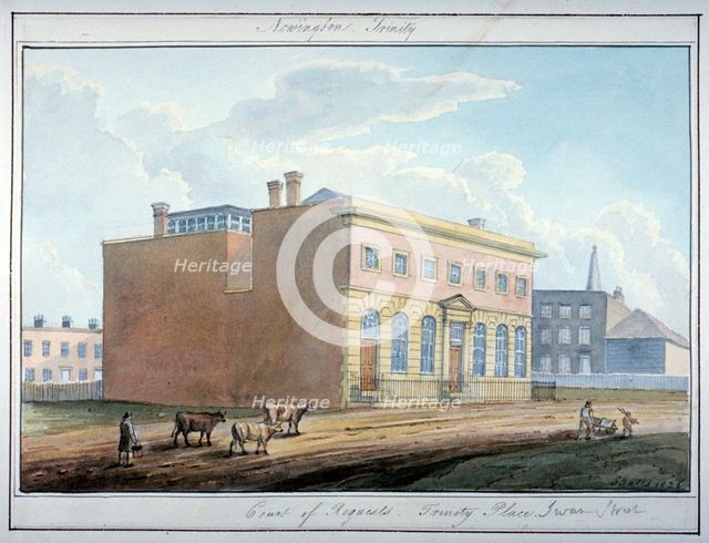 The Court of Requests, Trinity Place, Southwark, London, 1826. Artist: G Yates