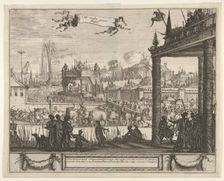 The Court of the Great Mogul ('t Hof vanden grooten Mogol), 17th century. Creator: Unknown