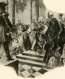 The Court of the Kaiser 1910. Creator: Unknown