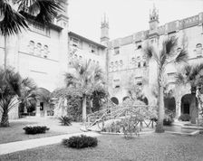 The Court, Alcazar Hotel, St. Augustine, Fla., c1904. Creator: Unknown