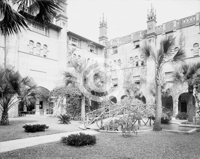 The Court, Alcazar Hotel, St. Augustine, Fla., c1904. Creator: Unknown.