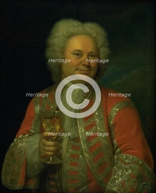 The Court Jester Otto Kyhl, 1727. Creator: Johann Salomon Wahl.