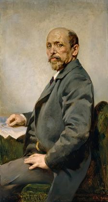 The court photographer Josef Löwy, 1902. Creator: Julius Victor Berger