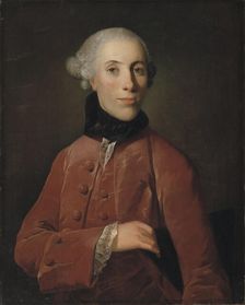 The Court Seal Engraver Ahron Jacobson, 1767. Creator: Jens Juel