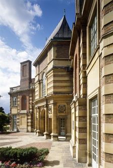 The Courtauld House garden entrance, Eltham Palace, Greenwich, London, c2000s(?). Artist: Historic England Staff Photographer